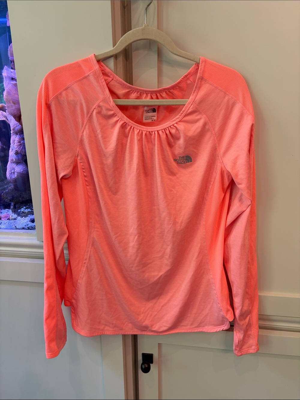 The North Face Women's Long-Sleeve Top — Coral Pink